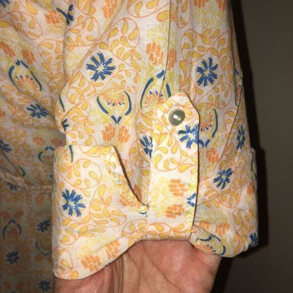 Zara Floral Drawstring Boho Dress Size XS - Picture 6 of 7